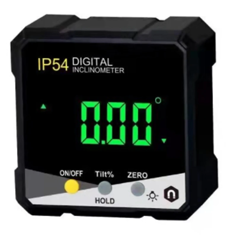 Цифровой Инклинометр IP54 4X90 ° с ЖК-подсветкой транспортир измеритель наклона