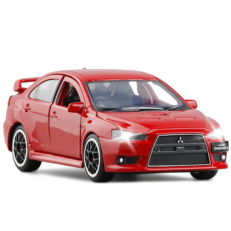 Модель игрушечного автомобиля Lancer Evolution EVO X 10 миниатюрная коллекционная игрушка