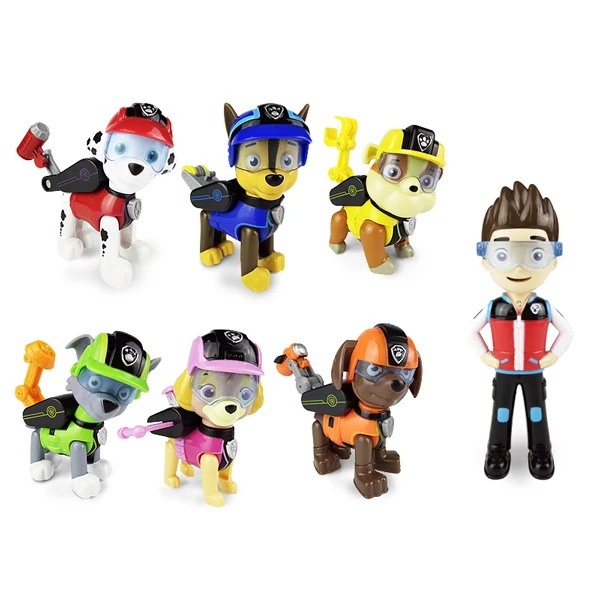 24 Paw Patrol спасательный автобус, собака, автомобиль, фигурки, набор игрушек, щенок, спасательный автомобиль, круизер штаба, смотровая башня, детская edcation игрушка в подарок - Цвет: 24