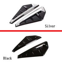 for bmw x series x5 g05 x5m f95 2019 21 car styling abs black car shark gill side fender vent 3d sticker car accessories replace