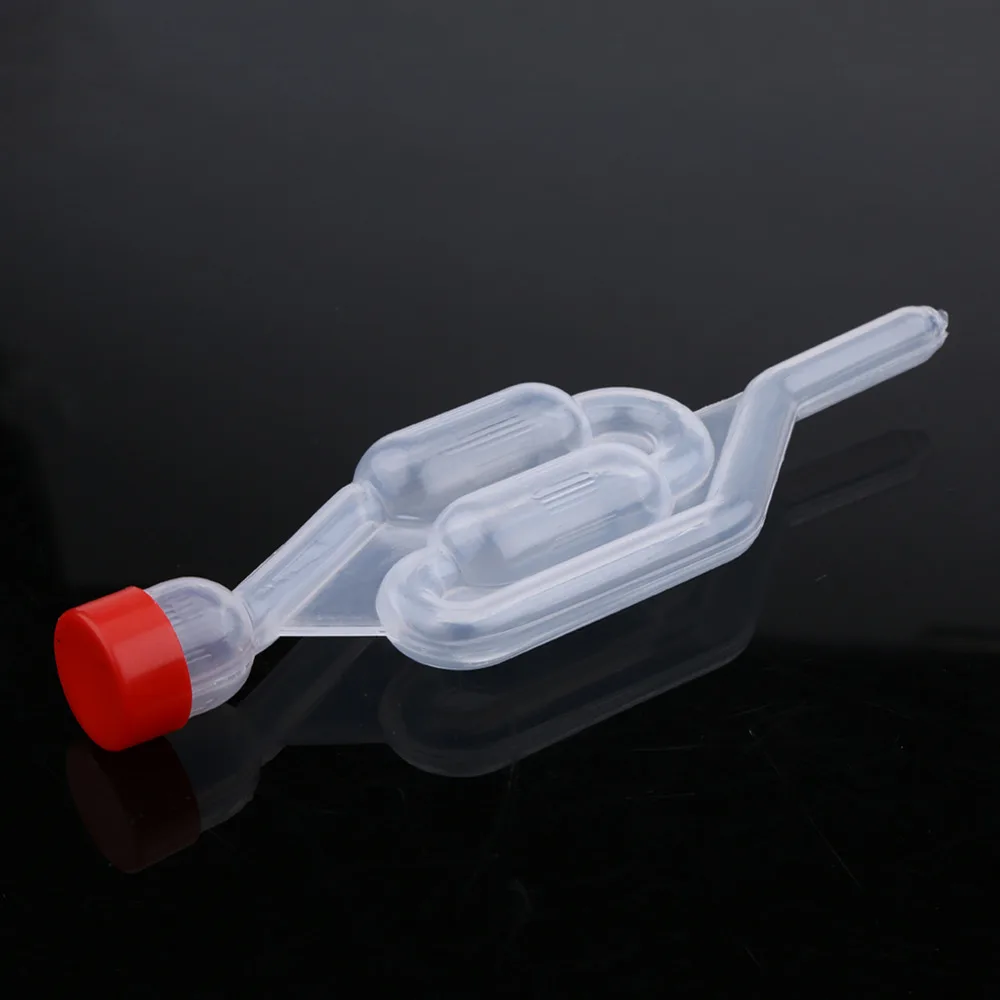 Воздушный замок Еда Класс с двойным пузырем Пластик клапан домашнее ПИВОВАРЕНИЕ