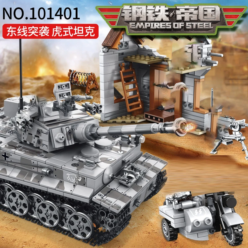 

SEMBO BLOCK Military war weapon building block tank figures set Vehicle Aircraft Educational Children Assemble diy boys Toys