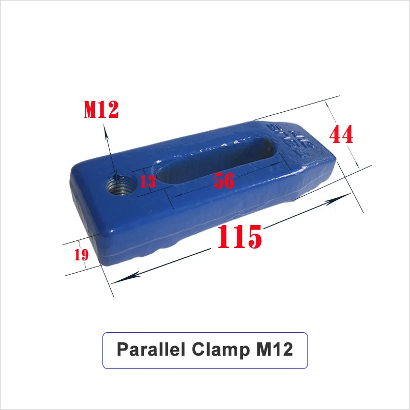 Плита параллельная MSM M12 M14 M16 M18 для фрезерования ЧПУ, литья под давлением, штамповки, термообработки и регулируемый зажим.