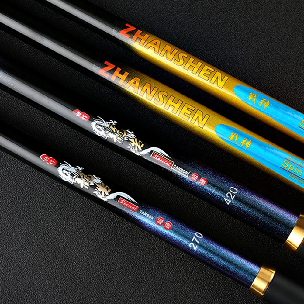 

Feeder Rod H Power Fishing Rod Ultralight Weight5/6/7/8Section Carbon Spinning Travel Rod Fishing Tackle