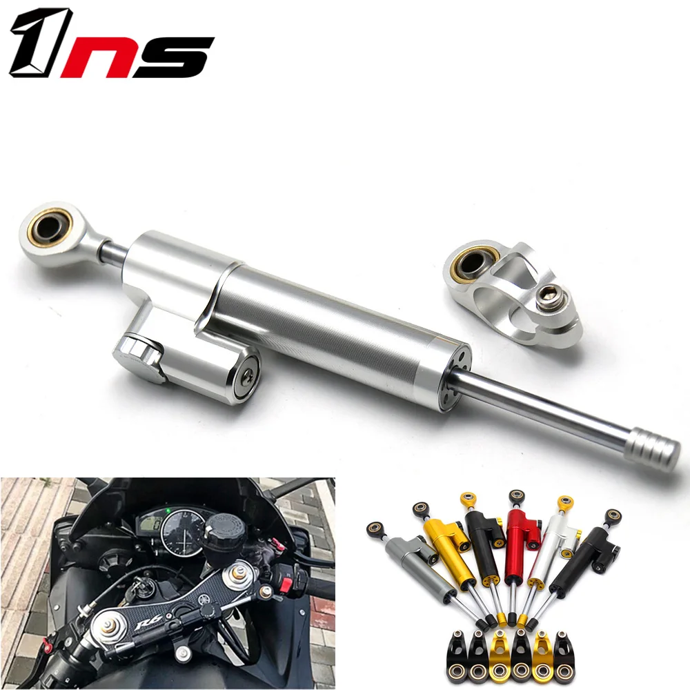 Fits For Yamaha YZFR1 1998-2001 YZFR6 2003-2020 YZFR3 2002-2012 YZF R7 2021 2022 Universal Motorcycle Steering Damper Stabilizer