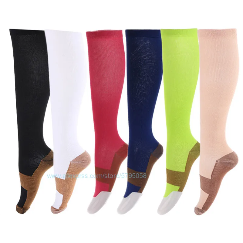 Носки компрессионные для мужчин и женщин носки медицинские бега кормления