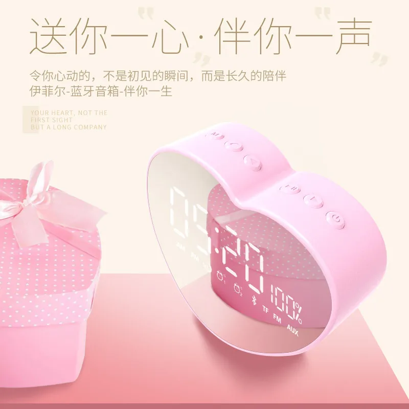 Электронный цифровой будильник настольный светодиодный ночной настольные часы