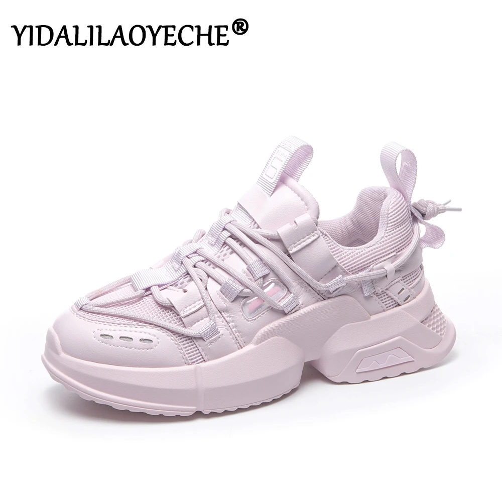 Женские кроссовки из натуральной кожи женские летние 2020 неглубокие черные