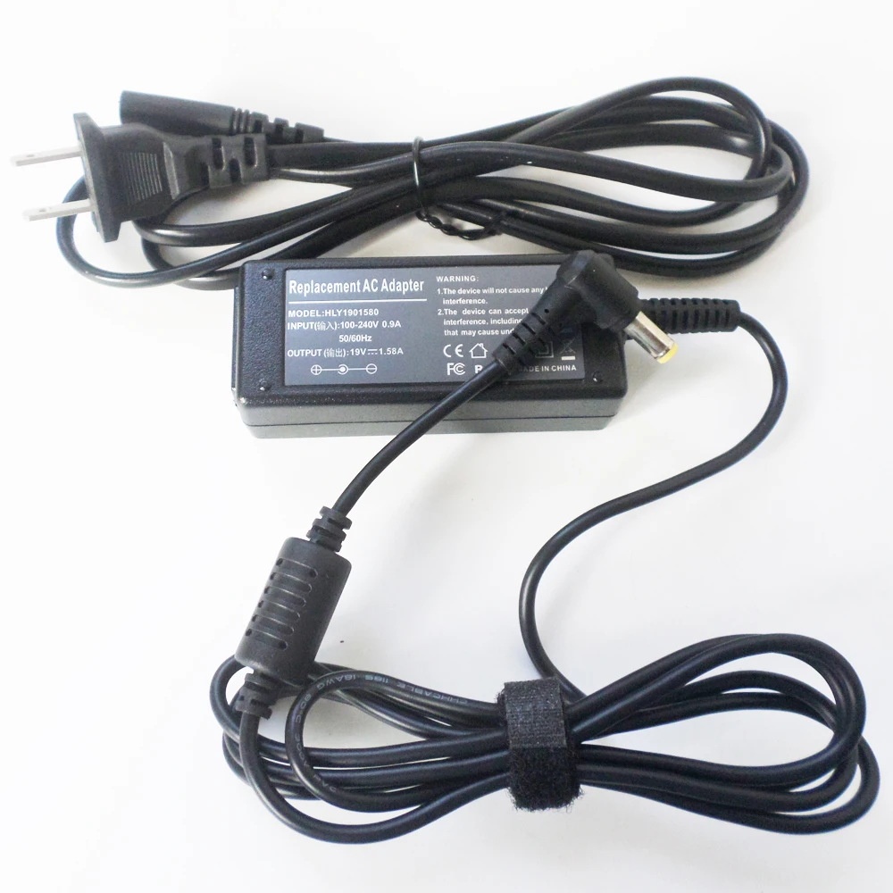 19V 1.58A шнур питания для ноутбука Toshiba мини-нетбук на PA3922U-1ACA PA3895K-1ET1 U1000EA R33030 N17908 V85 30