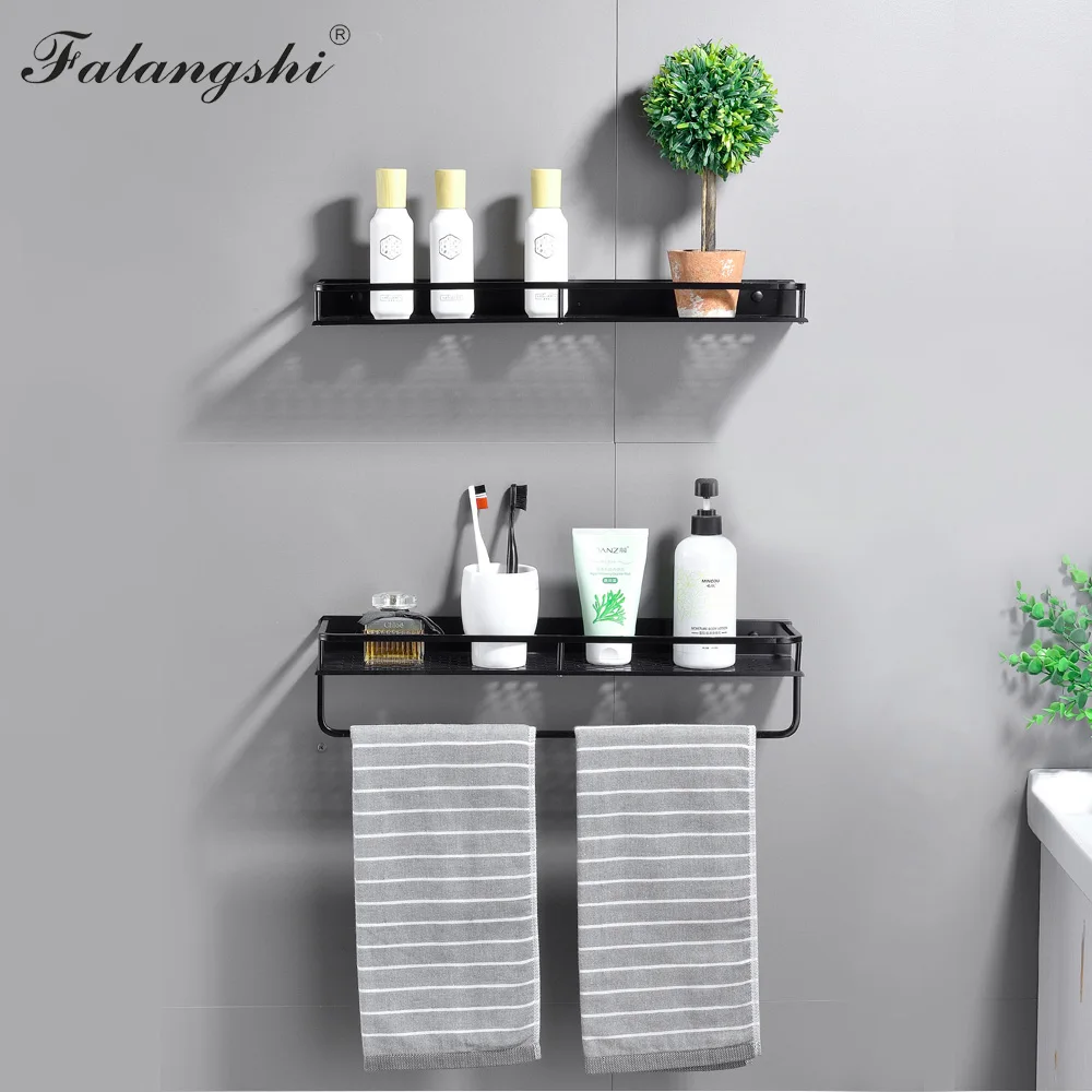 Держатель для полотенец в ванную комнату из алюминия|Полки ванной| |