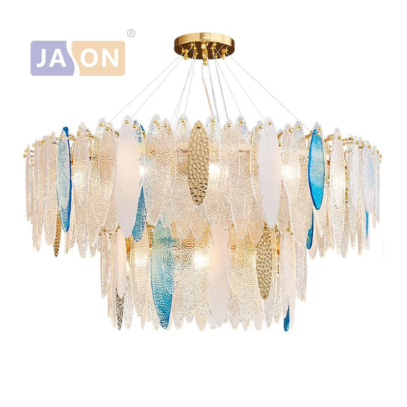 

Светодиодная постмодернизированная люстра из нержавеющей стали, дизайнерский золотистый светильник с подвеской для столовой