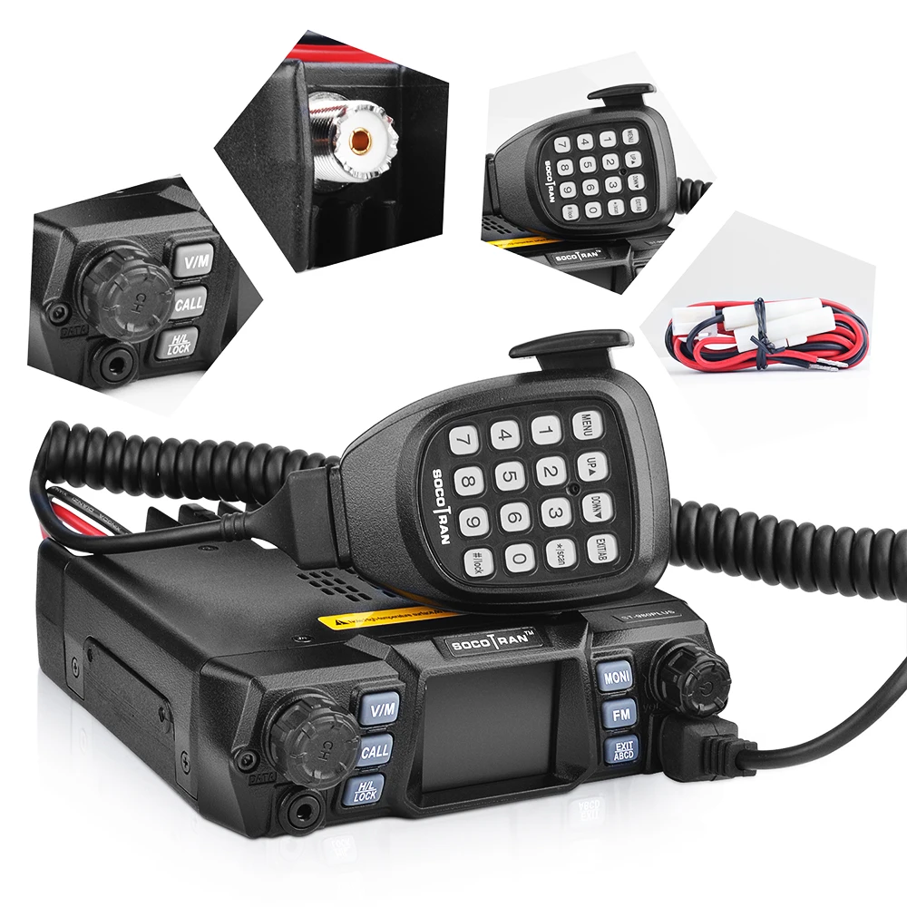 Отправка из России ST 980PLUS двухдиапазонный 136 174 МГц и 400 480 200CH VHF 75W/55W UHF Quad standby
