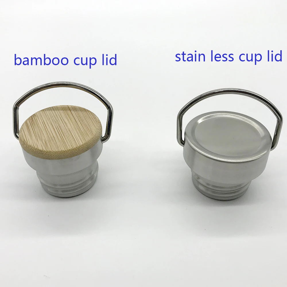 Портативная бутылка для воды из нержавеющей стали с ручкой 1000 мл/500 мл/350 мл