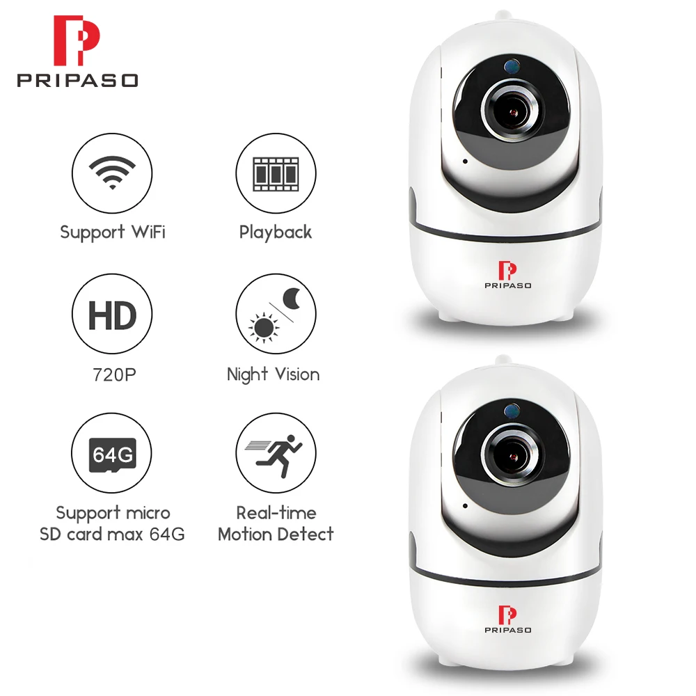 Wireless Smart IP Camera WiFi HD 720P PTZ ipcamera Indoor Home Security Surveillance CCTV Network Camera Baby Protect Monitor