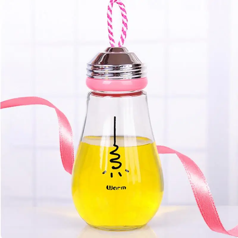 Бутылочная колба для напитков стеклянные бутылки 300 мл летний обеденный бар