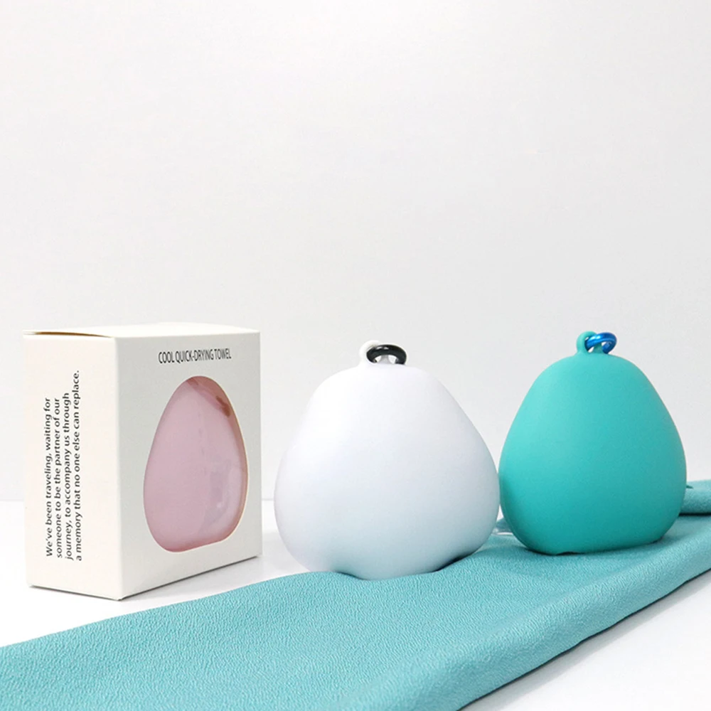 Портативное спортивное полотенце быстросохнущее охлаждающее для бега йоги