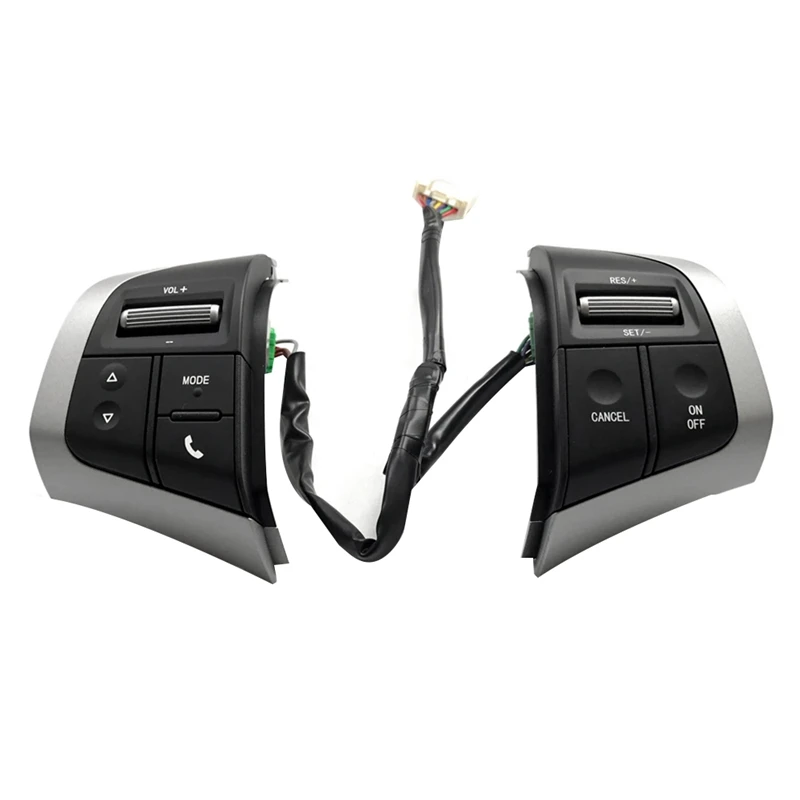 For Isuzu D-Max Mux Car Steering Wheel Switch Speed Cruise Panel Control Radio Audio Volume Bluetooth Button | Автомобили и