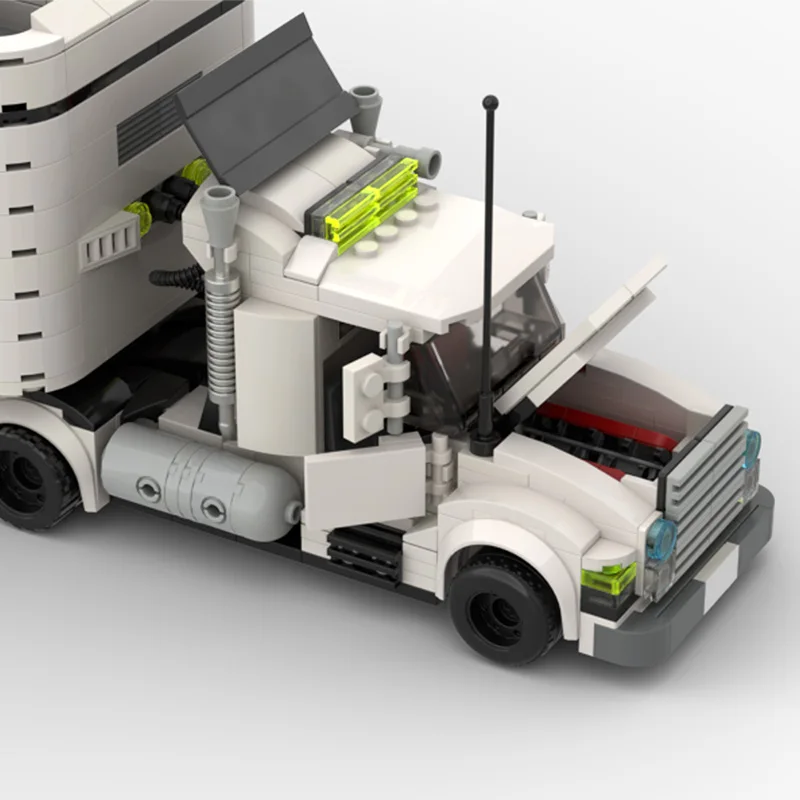 MOC 50003 LT 3 автомобильного транспорта большой грузовик с грузовиком модель в стиле