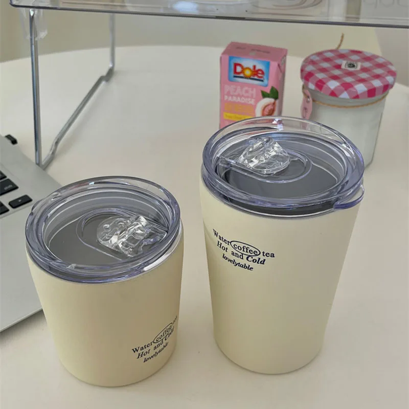 

Stainless Steel Thermal Mug Vintage Coffee Thermal Mug With Lid 240/360ML Car Portable Mugs For Christmas Gifts Cup термокружка