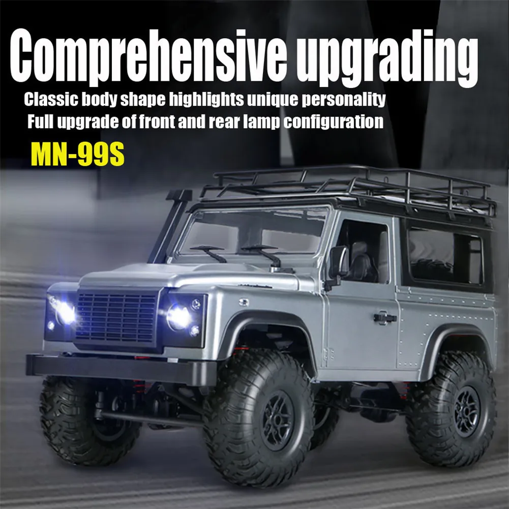 LeadingStar MN-99/99S 2 4G 1/12 4WD RTR гусеничный RC автомобиль для Land Rover 70 Юбилей издание модель