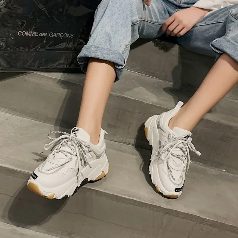 2020 женская спортивная обувь на сплошной платформе Женская для тенниса плоской