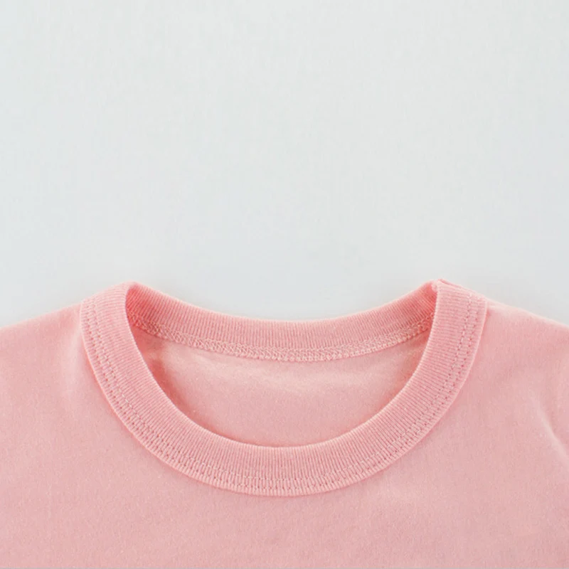 Детские топы детская одежда для девочек хлопковые футболки мальчиков летние с