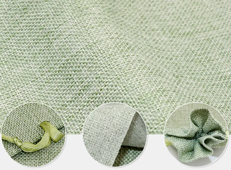 Новая Льняная сумка имитация Конопляный шнурок карманы для хранения путешествий