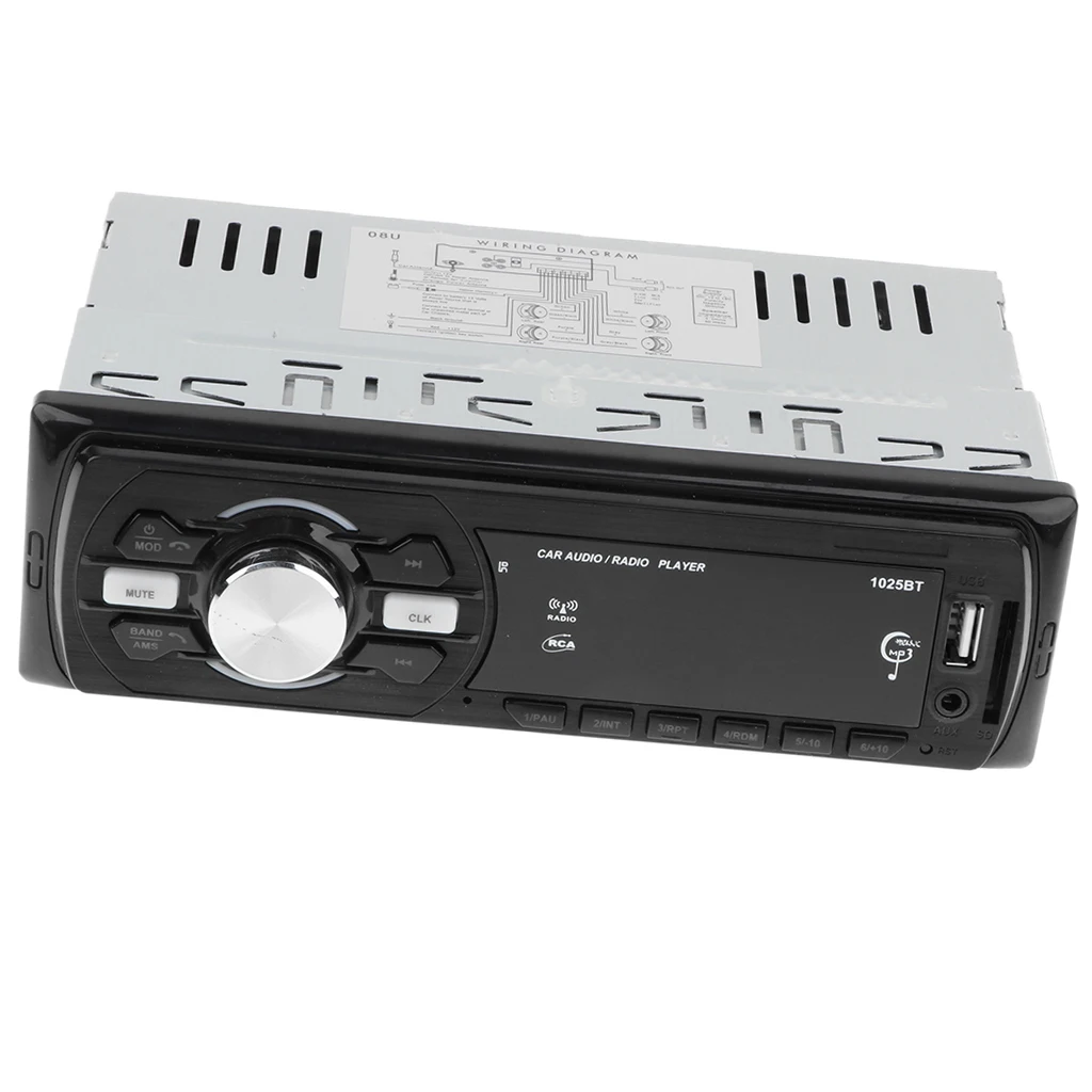 Автомагнитола с Bluetooth стереозвук FM Aux приемник TF USB EQ MP3 радио плеер дистанционным