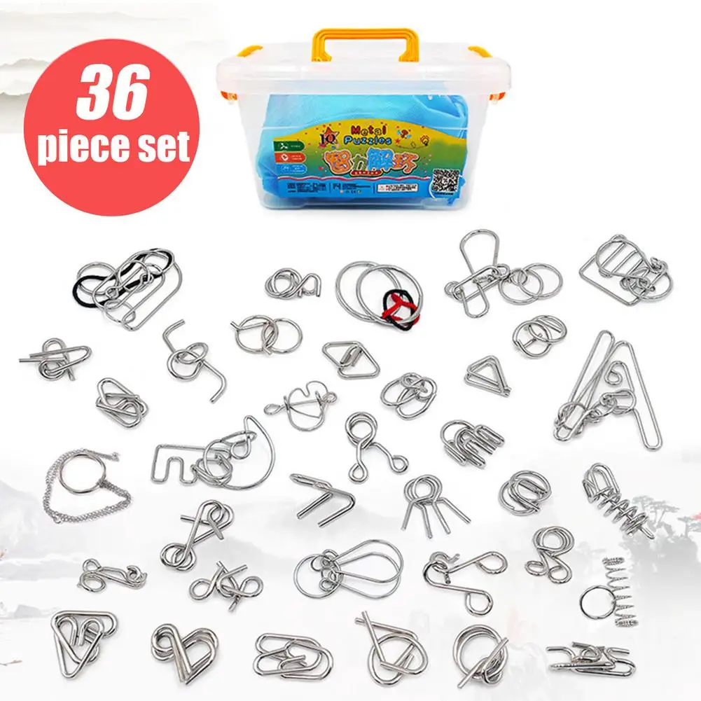 Игрушка-пазл металлическая разбиваемая игрушка для подарков IQ Mind головоломки