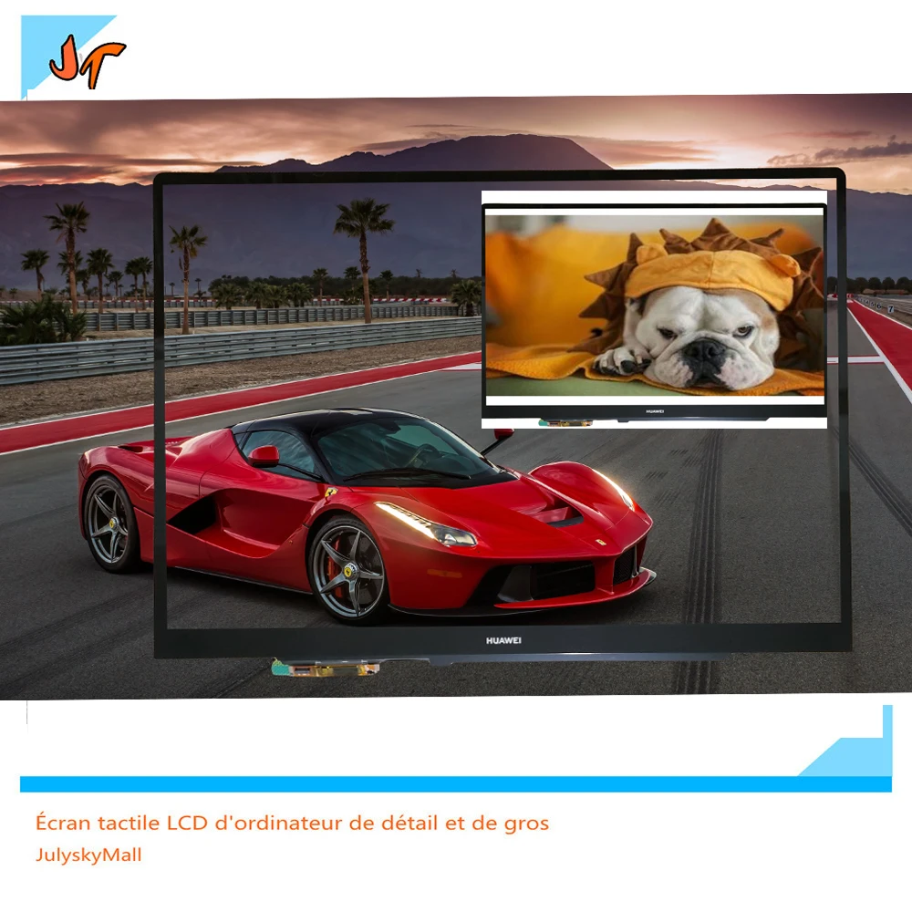 14 0 дюймовый серебристый сенсорный ЖК-экран в сборе для Huawei MateBook D KPL-W00 W19 Honor Magicbook