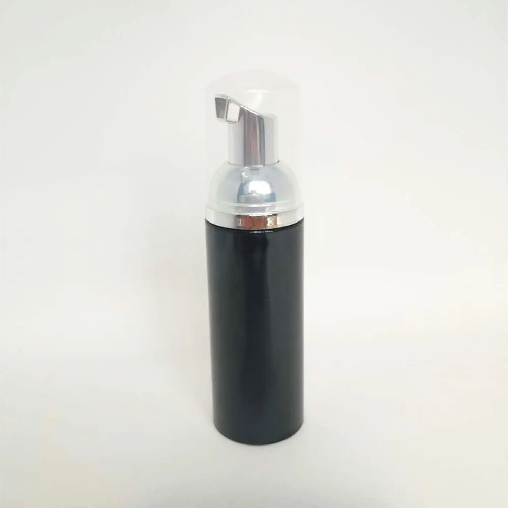 Черная пластиковая пенообразовательная бутылка 30 шт. 60 мл многоразовая пустая