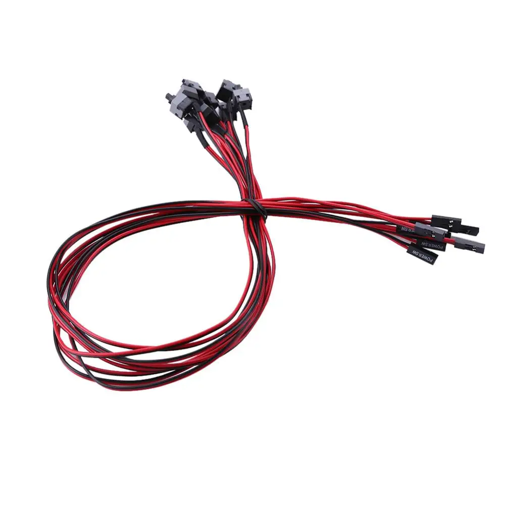 Блок питания AXT 10 шт./лот|computer power switch cable|power cableswitch cable |