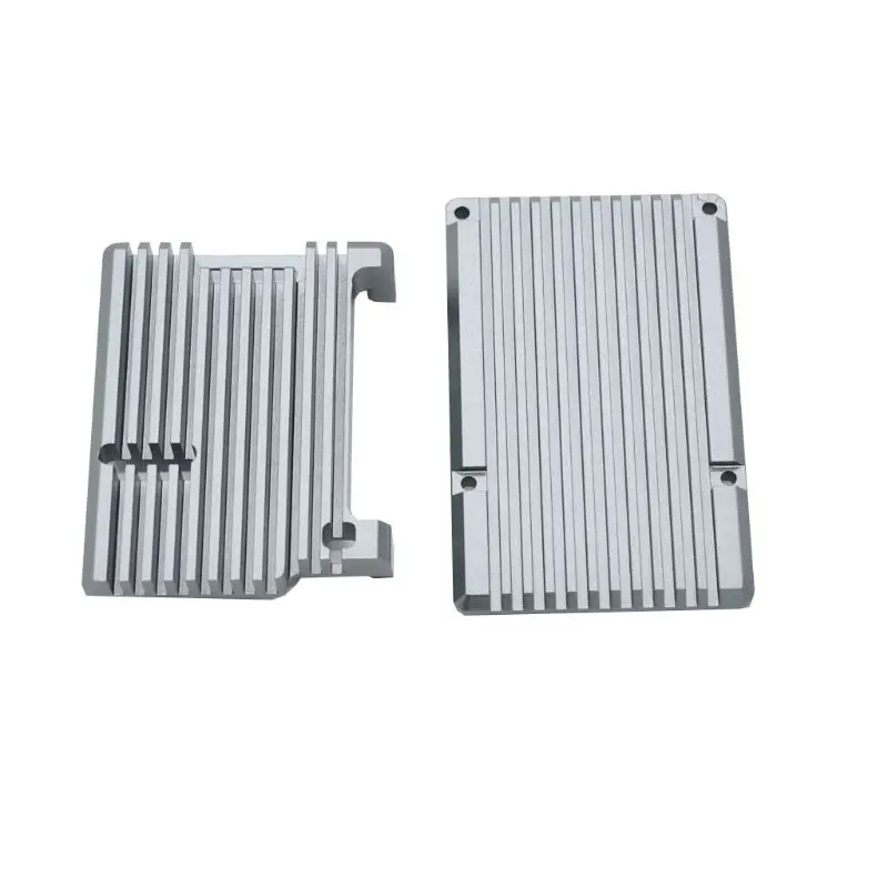 

Aluminum Alloy Case Metal Shell Box Enclosure for Raspberry Pi 4 Model B Board