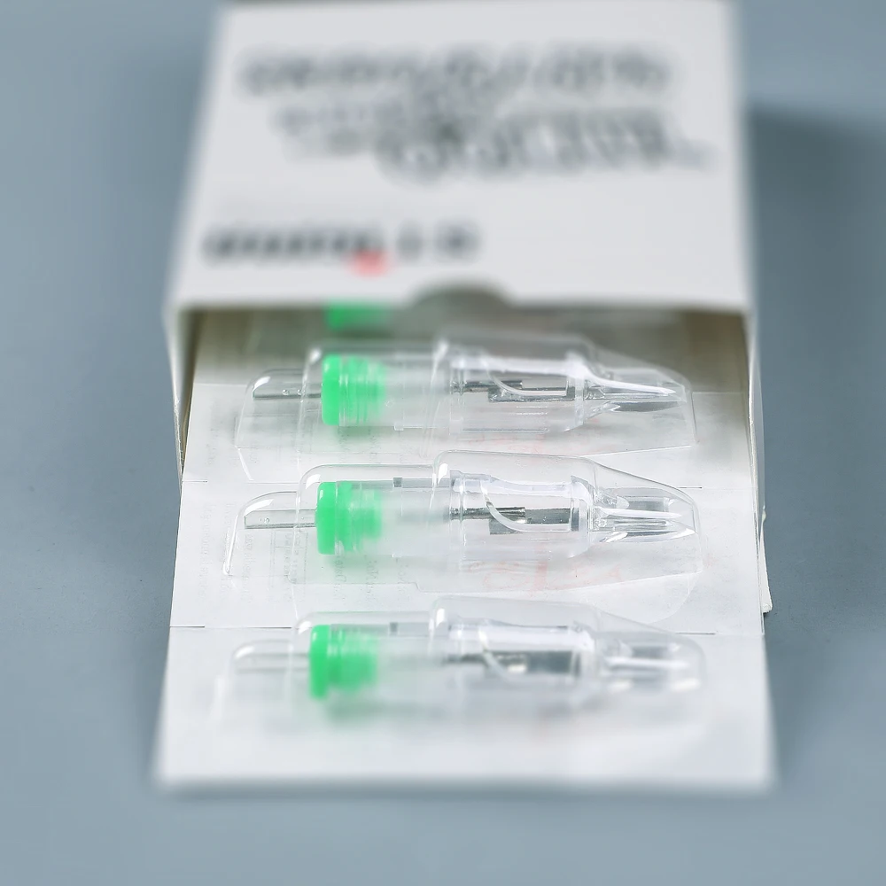 Одноразовые Силиконовые стерилизованные картриджи для татуировок Hawk 20