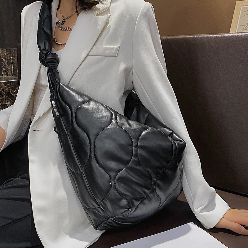 

Cloth Shoulder Bag For Women Fashion Leather Composite Women's Bags Trend Ladies Handbags Large Capacity Female Daily Bag