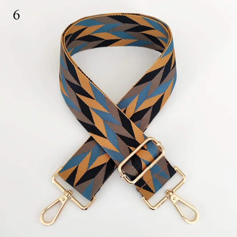 Colorful Shoulder Bags Straps 130cm Bag Accessories Women's Bags Replacement Shoulder Strap For Bag New Bag Strap For Crossbody