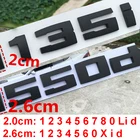 Черная матовая наклейка сделай сам для M M1 M2 M3 M4 M5 M6 X1M X2M X3M X4M X5M X6M M550d M50i M135i M240i M335d Эмблема багажника автомобиля