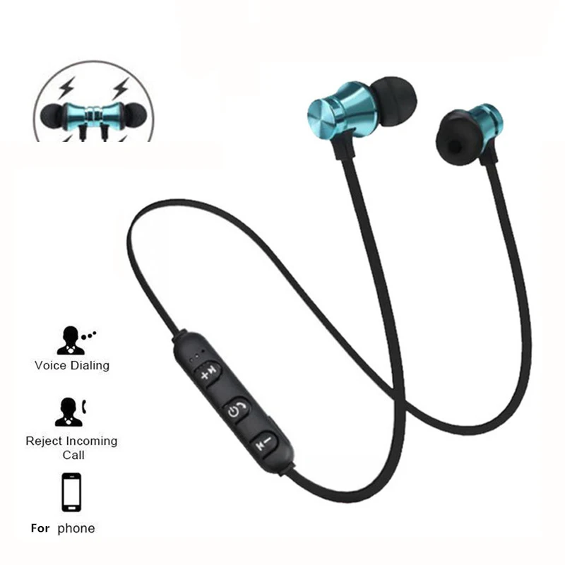 HCQWBING стерео Bluetooth наушники с HD микрофоном беспроводная Спортивная гарнитура для