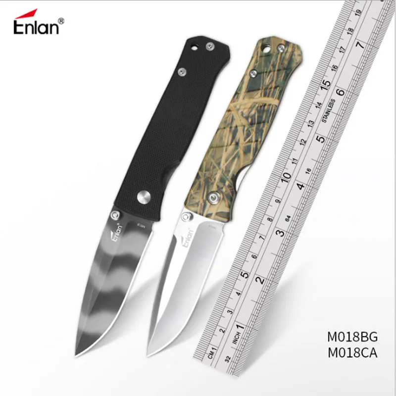 Складной нож Enlan M018 8Cr13Mov клинок из стекловолокна с рукояткой для кемпинга охоты
