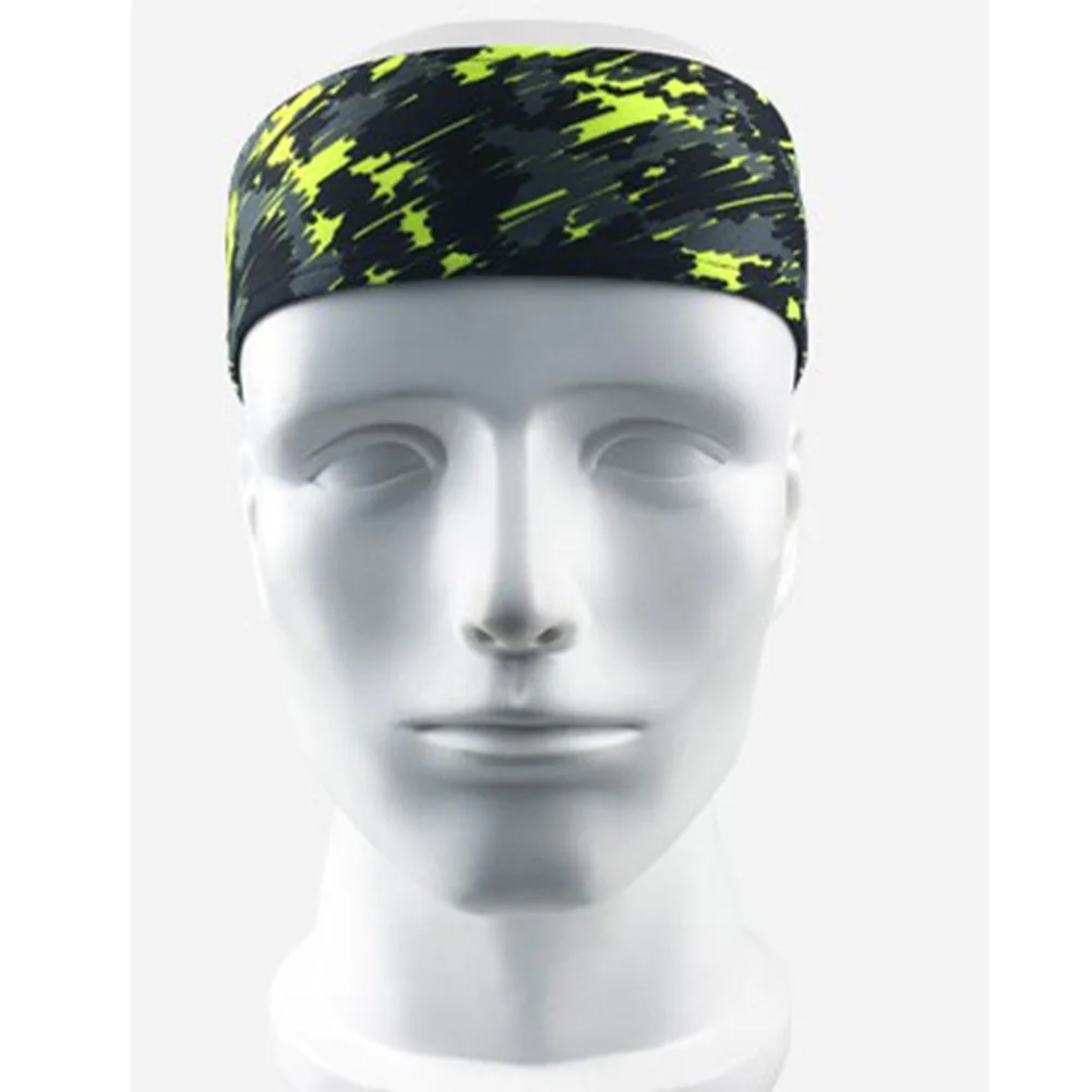

Women Men Headband Cycling Yoga Absorbent Sweat Sport Sweatband Elasticity Hair Head Bands Sports Fitness Sports Safety Headwear
