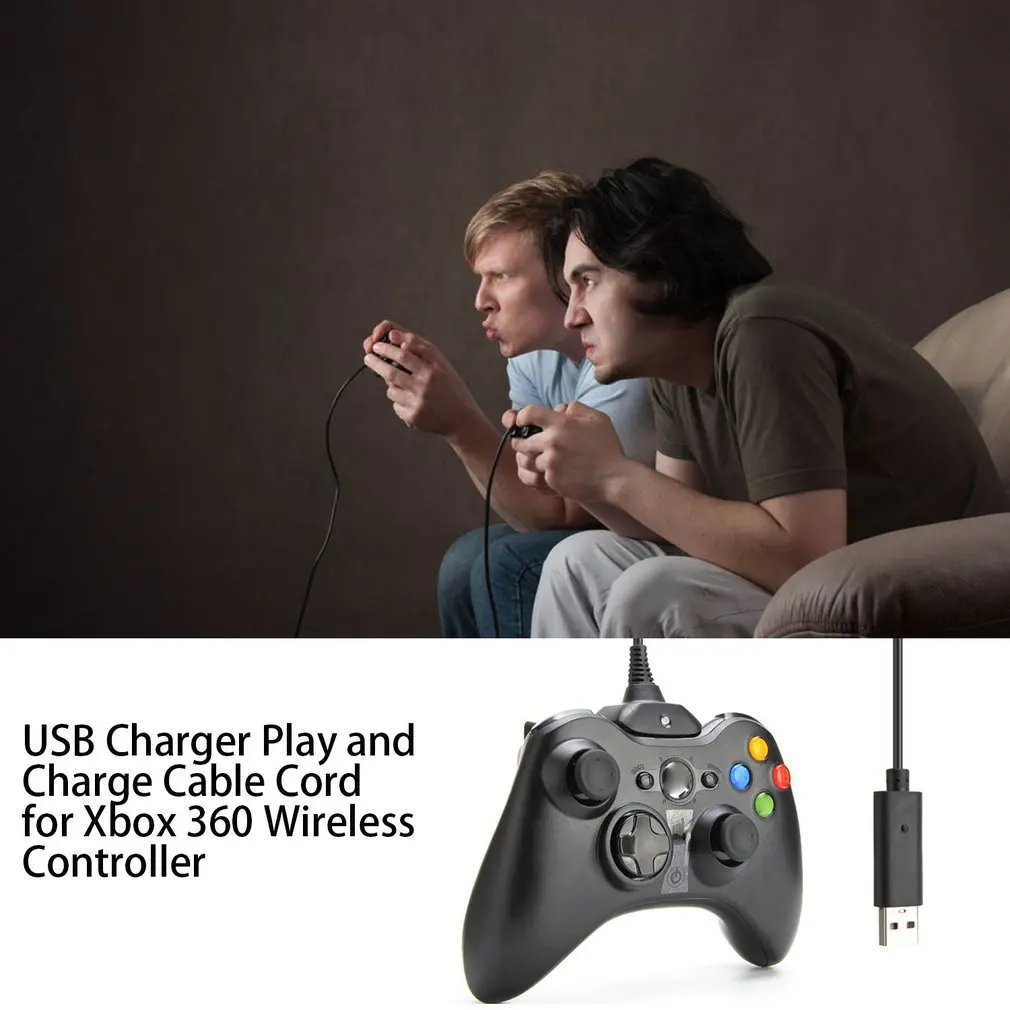 USB-кабель для зарядки Xbox 1 5 360 м | Электроника