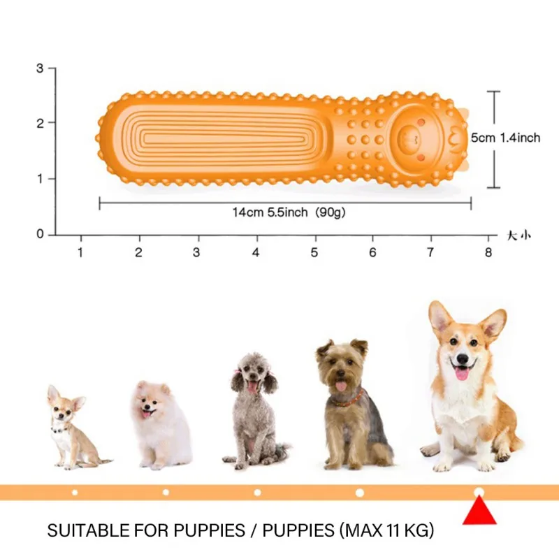 ПЭТ Жевательные Зубы чистящие пруты товары для дрессировки домашних животных