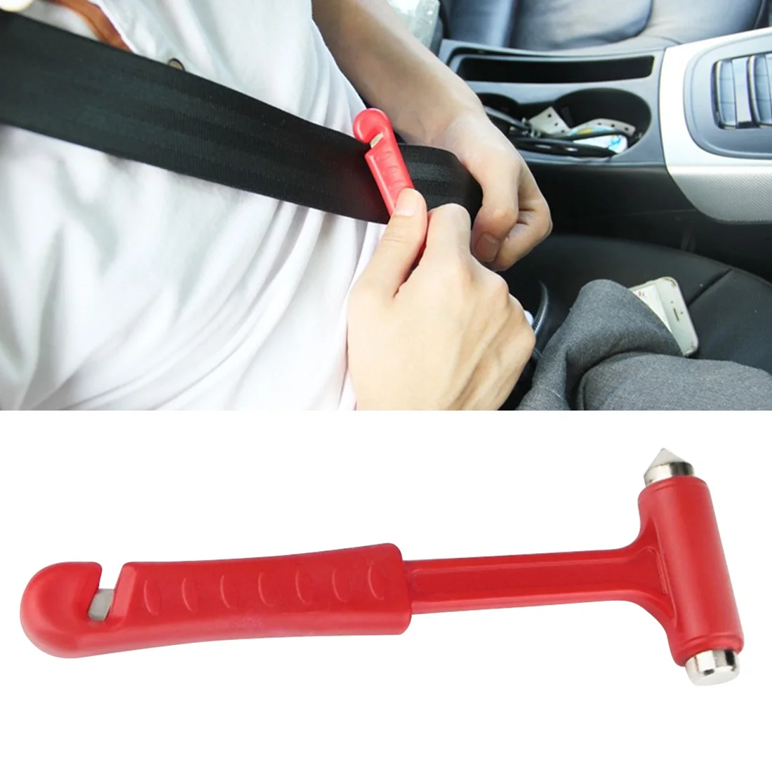 

Emergency Escape Tool Car Self-help Escape Hammer Fire Emergency Window Breaker