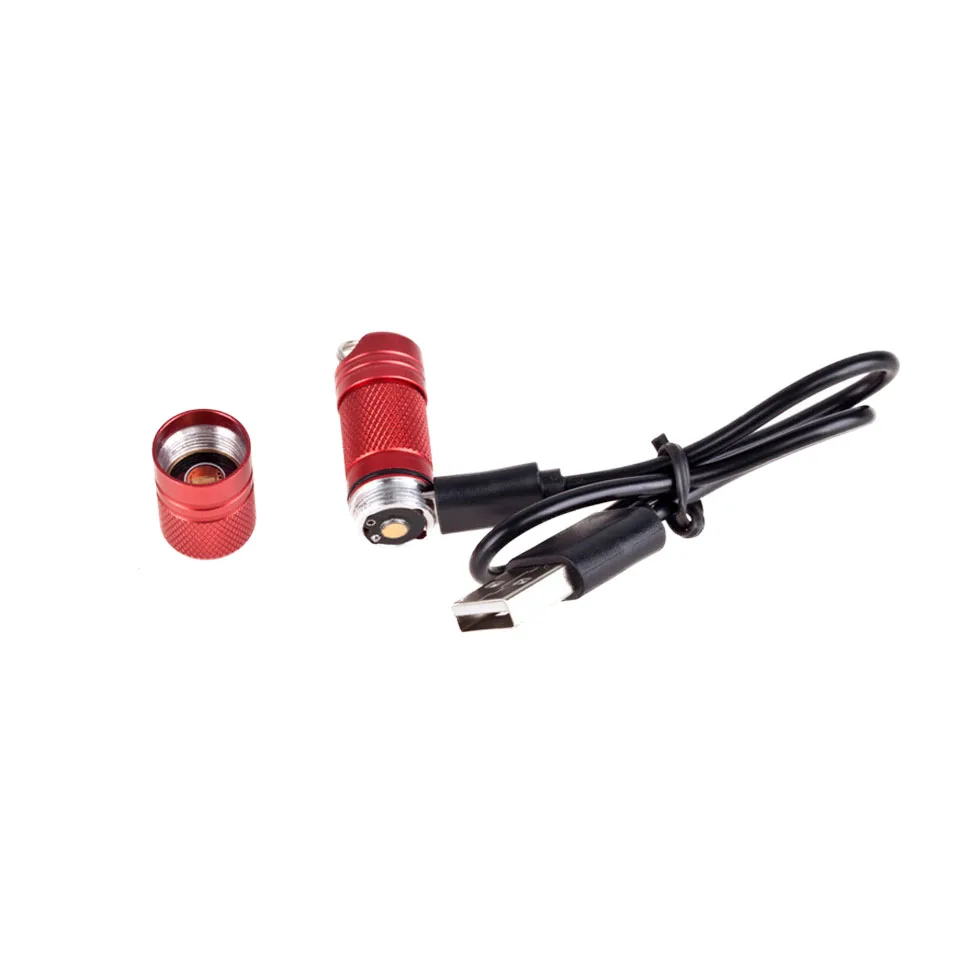 Swayboo новый брелок мини Карманный USB Перезаряжаемый фонарик со светодиодным