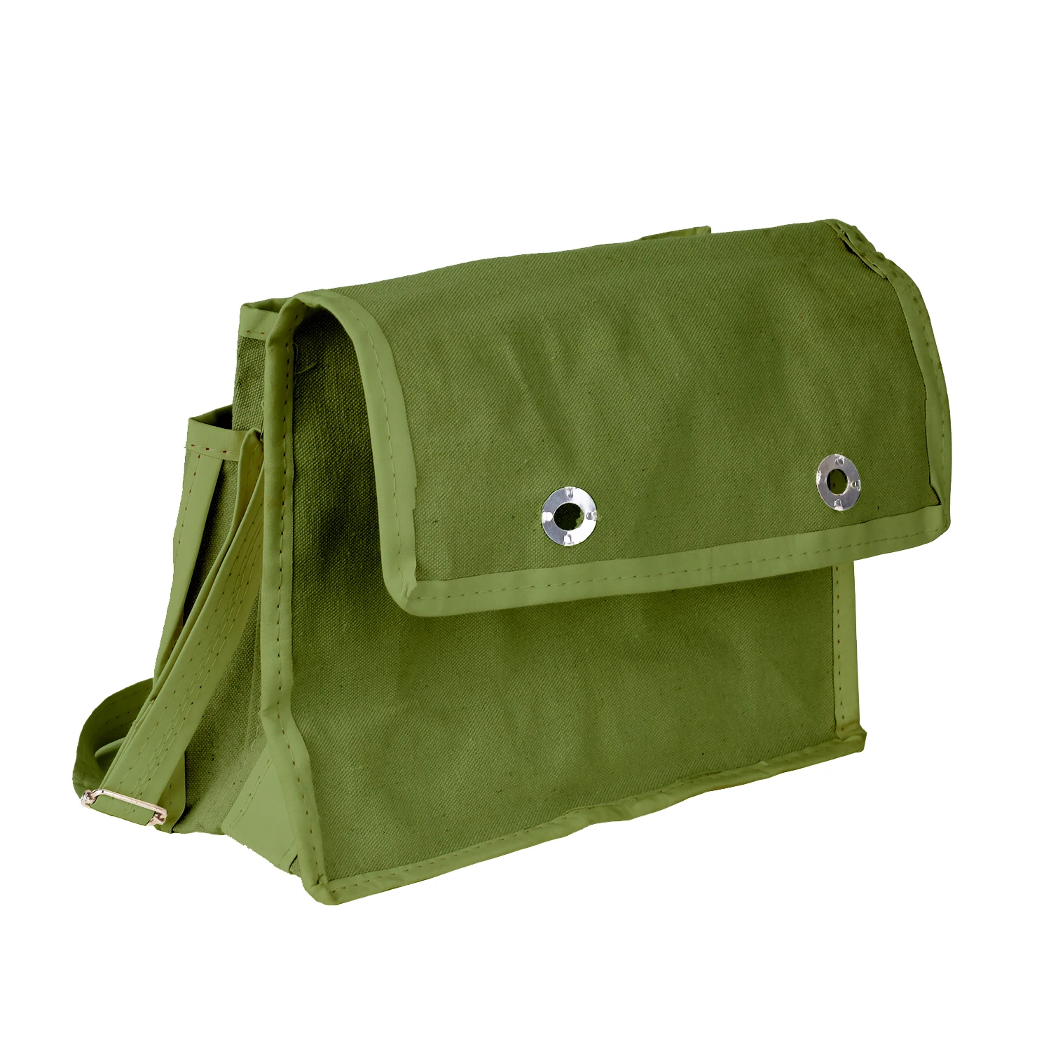 Холщовый Рюкзак для инструментов зелёный/белый ранец органайзер столярных работ