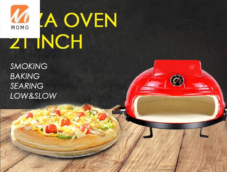 

New Style household baking Commercial Traditional Use Burning Dome Wood Fire outdoor mobile wholesale versatile Pizza Oven