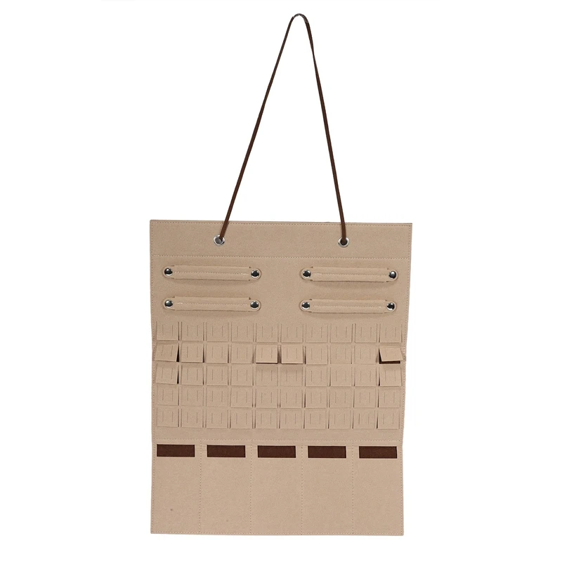 

Sympathy Wind Chimes Outdoor with Felt Sunglasses Jewelry Organizer Storage, Hanging Storage Holder Wall Pocket Mounted