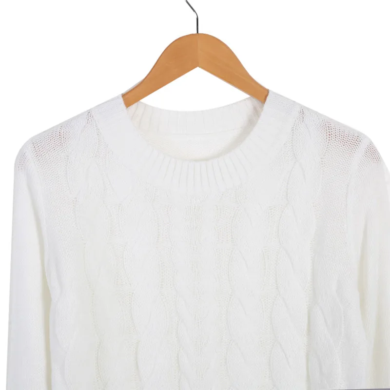 

Winter Womens Long Sleeve Knitted Sweater Ladies Jumper Pullover Top Knitwear
