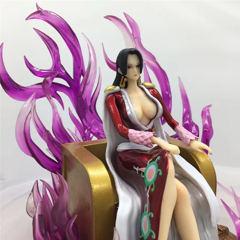 

One Piece Anime Action Figures Toys Sitting Posture Dolls Gift Japanese Anime Boa Hancock Ornament Model Toy Action Figure Doll