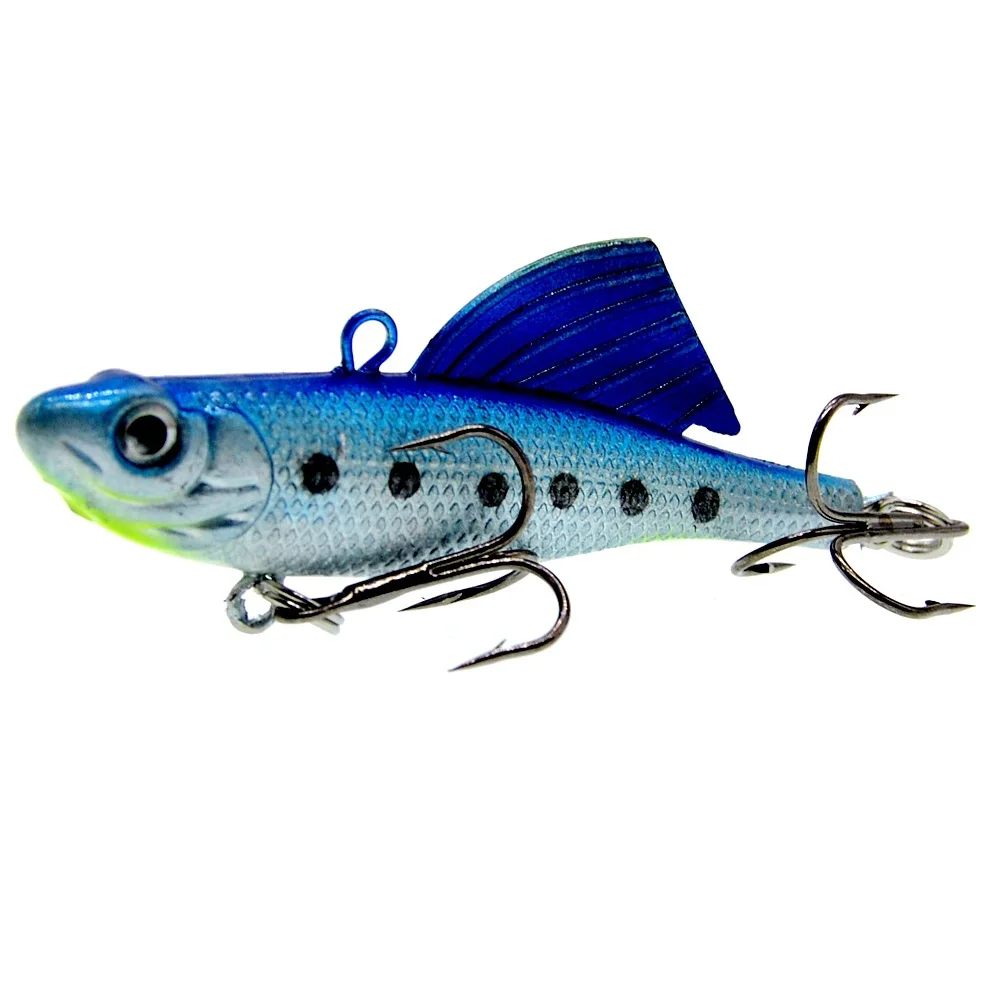 Мягкая резиновая приманка SEAYOU 2 шт./пакет 65 мм 16 5 г со свинцовым Тонущим